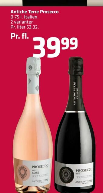 Fleggaard Antiche Terre Prosecco tilbud