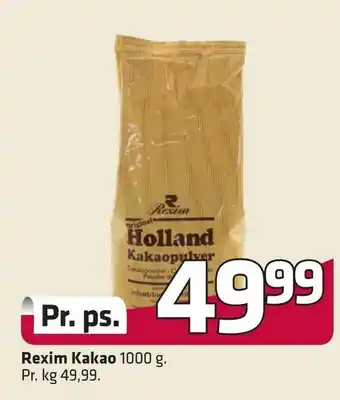 Fleggaard Rexim Kakao tilbud