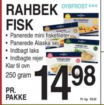 ABC Lavpris RAHBEK FISK tilbud
