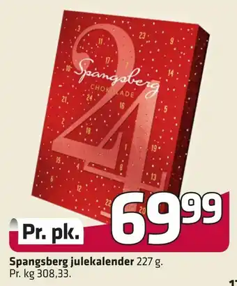 Fleggaard Spangsberg julekalender tilbud