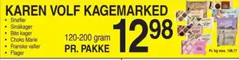 KAREN VOLF KAGEMARKED