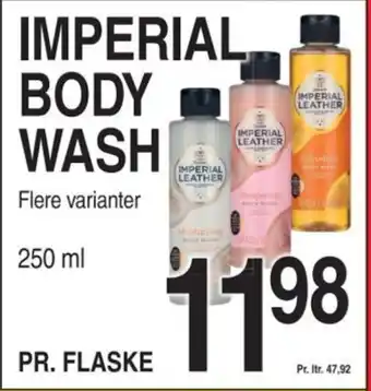 ABC Lavpris IMPERIAL BODY WASH tilbud