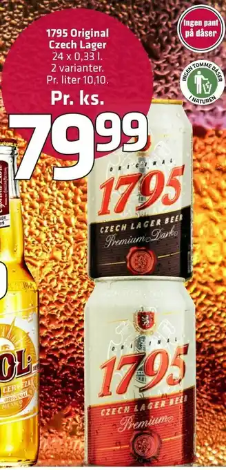 Fleggaard 1795 Original Czech Lager tilbud