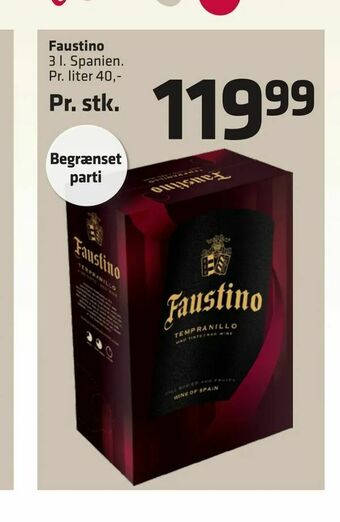 Fleggaard Faustino tilbud