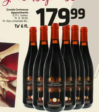 Fleggaard Grande Corterosso Appassimento tilbud