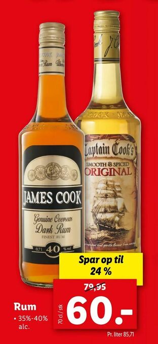 Let-Køb Rum tilbud