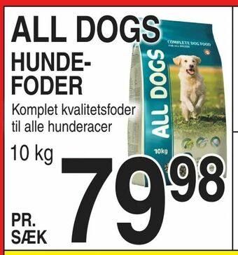 ABC Lavpris All dogs hundefoder tilbud
