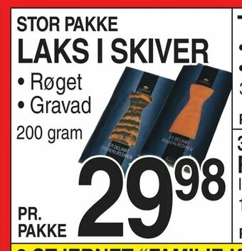 ABC Lavpris Laks i skiver tilbud