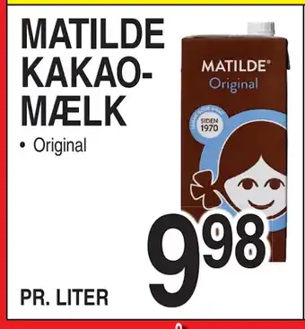 ABC Lavpris MATILDE KAKAOMÆLK tilbud