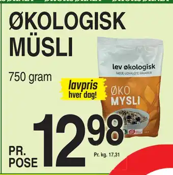 ABC Lavpris MÜSLI tilbud