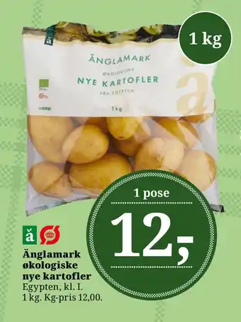 Dagli'Brugsen Änglamark økologiske nye kartofler tilbud
