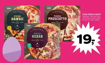 Kvickly Coop Italiana pizza tilbud