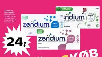 Kvickly Zendium mundpleje tilbud