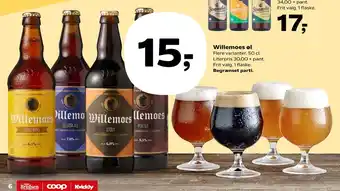 Kvickly Willemoes øl tilbud