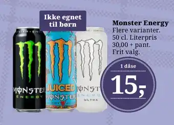 Dagli'Brugsen Monster Energy tilbud