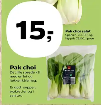 Kvickly Pak choi salat tilbud