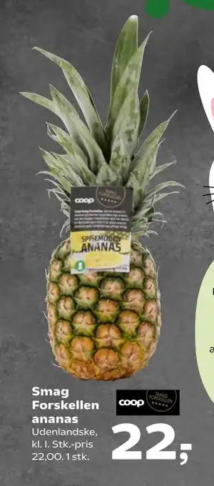 Kvickly Smag Forskellen ananas tilbud