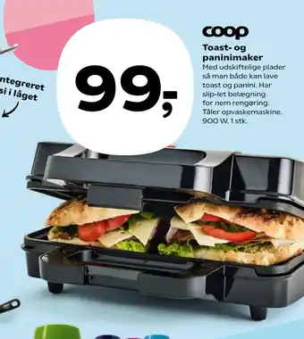 Toast- og paninimaker