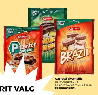 SuperBrugsen Carletti skumslik tilbud
