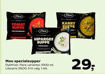 SuperBrugsen Mou specialsupper tilbud