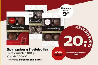 SuperBrugsen Spangsberg flødeboller tilbud