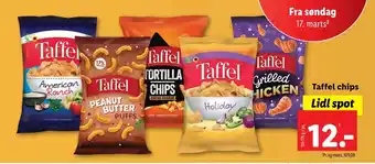 Lidl Taffel chips tilbud