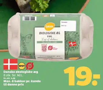 Netto Danske økologiske æg tilbud