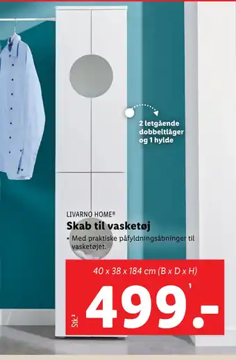 Lidl Skab til vasketøj tilbud