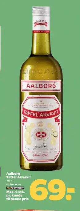 Netto Aalborg Taffel Akvavit tilbud