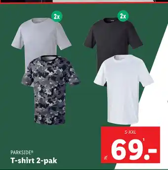 Lidl T-shirt 2-pak tilbud