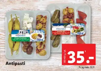 Lidl Antipasti tilbud