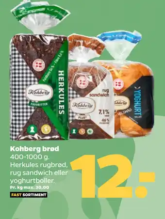Netto Kohberg brød tilbud