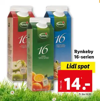 Lidl Rynkeby 16-serien tilbud