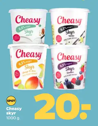 Netto Cheasy skyr tilbud
