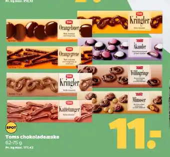 Netto Toms chokoladeæske tilbud