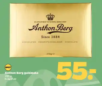 Netto Anthon Berg guldæske tilbud