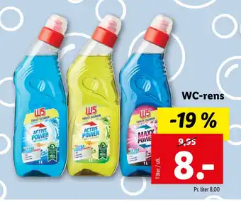 Lidl WC-rens tilbud