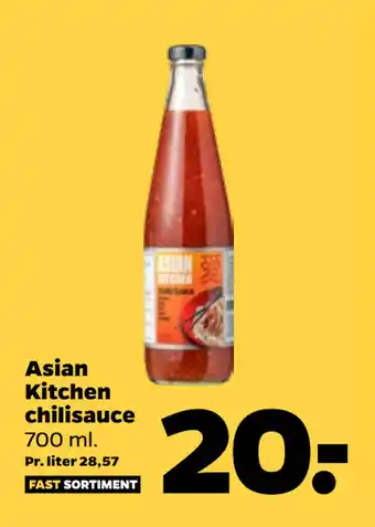 Netto Asian Kitchen chilisauce tilbud