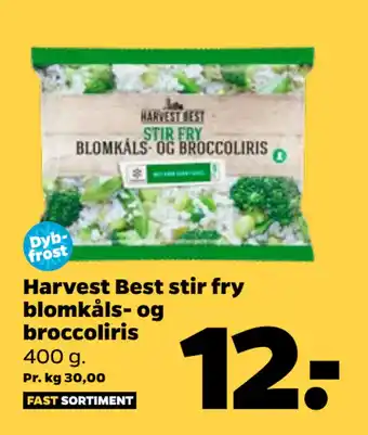 Netto Harvest Best stir fry blomkåls- og broccoliris tilbud