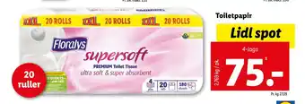 Lidl Toiletpapir tilbud