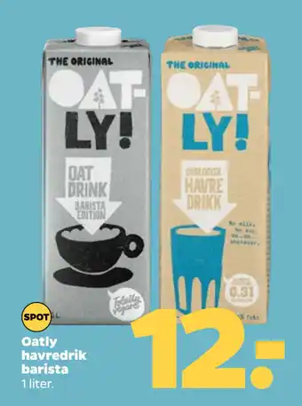 Netto Oatly havredrik barista tilbud