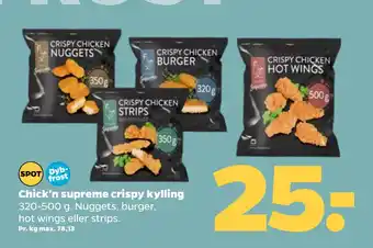 Netto Chick'n supreme crispy kylling tilbud