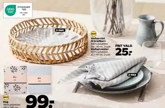 Netto Stofservietter tilbud