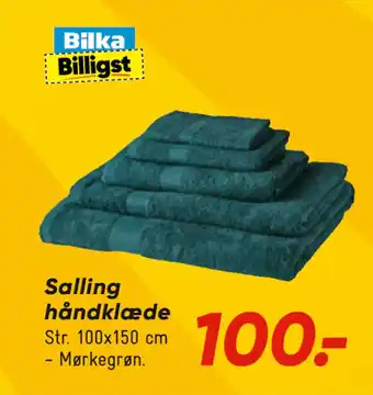 Bilka Salling håndklæde tilbud
