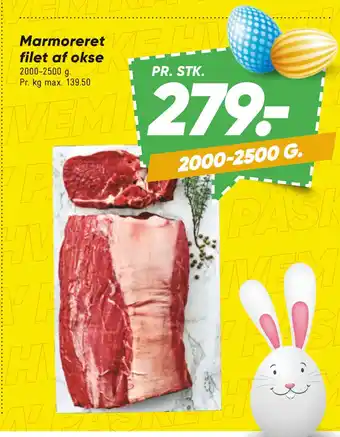 Bilka Marmoreret filet af okse tilbud