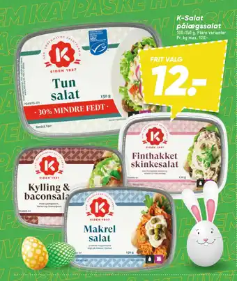 Bilka K-Salat pålægssalat tilbud