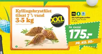 Bilka XXL kyllingebrystfilet tilbud