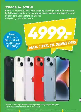 Bilka iPhone 14 128GB tilbud