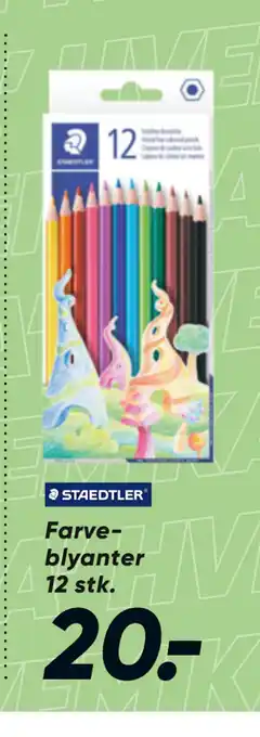 Bilka Farveblyanter 12 stk tilbud
