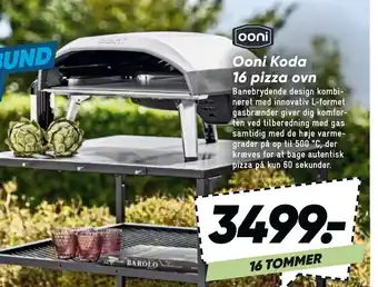 Bilka Ooni Koda 16 pizza ovn tilbud